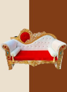 Red / White Color  Sofa